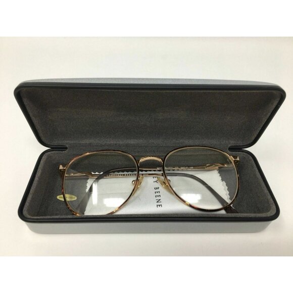 Geoffrey Beene Eyeglasses GB1031 52 [] 17 135 Gold And Tortoise Flex Hinge - Picture 2 of 10